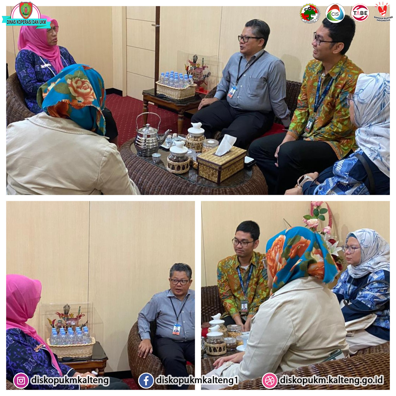 Kunjungan Audiensi dari Bank Indonesia Perwakilan Kalimantan Tengah