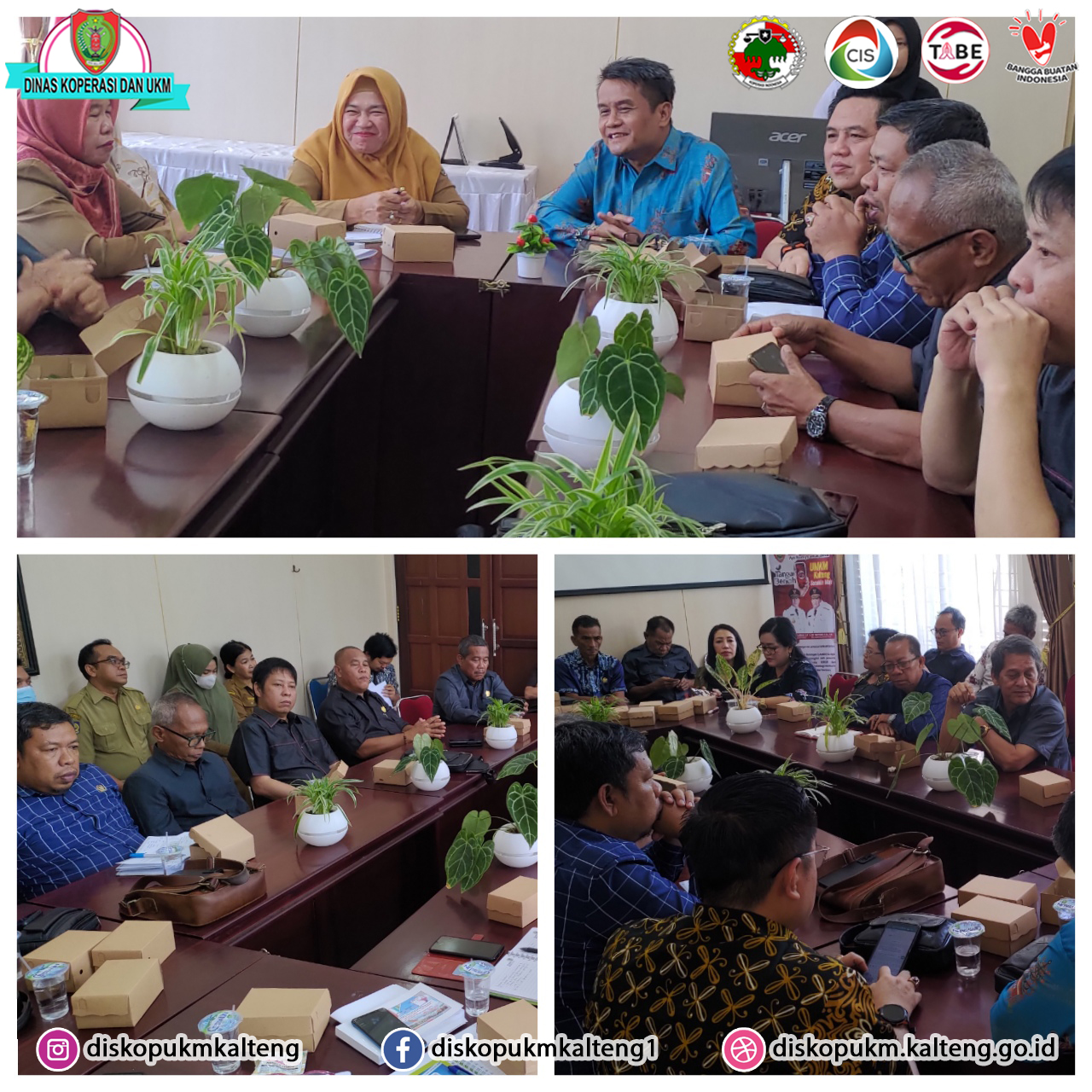 Kunjungan dari Anggota Komisi I, Komisi II dan Komisi III DPRD Kabupaten Barito Timur
