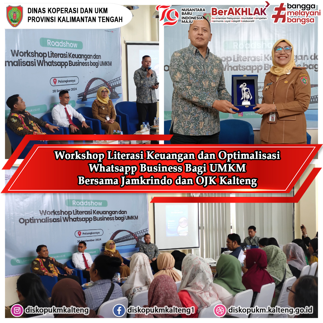 Workshop Literasi Keuangan dan Optimalisasi Whatsapp Business Bagi UMKM