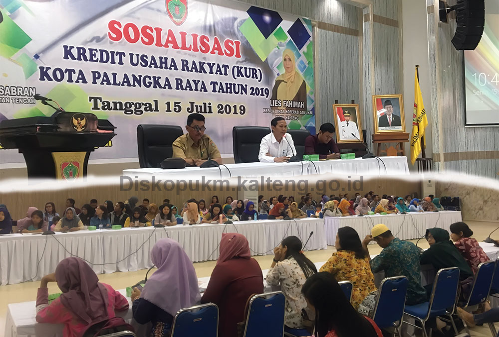 Sebanyak 250 Pelaku UKM mengikuti sosialisasi  Kredit Usaha Rakyat (KUR)