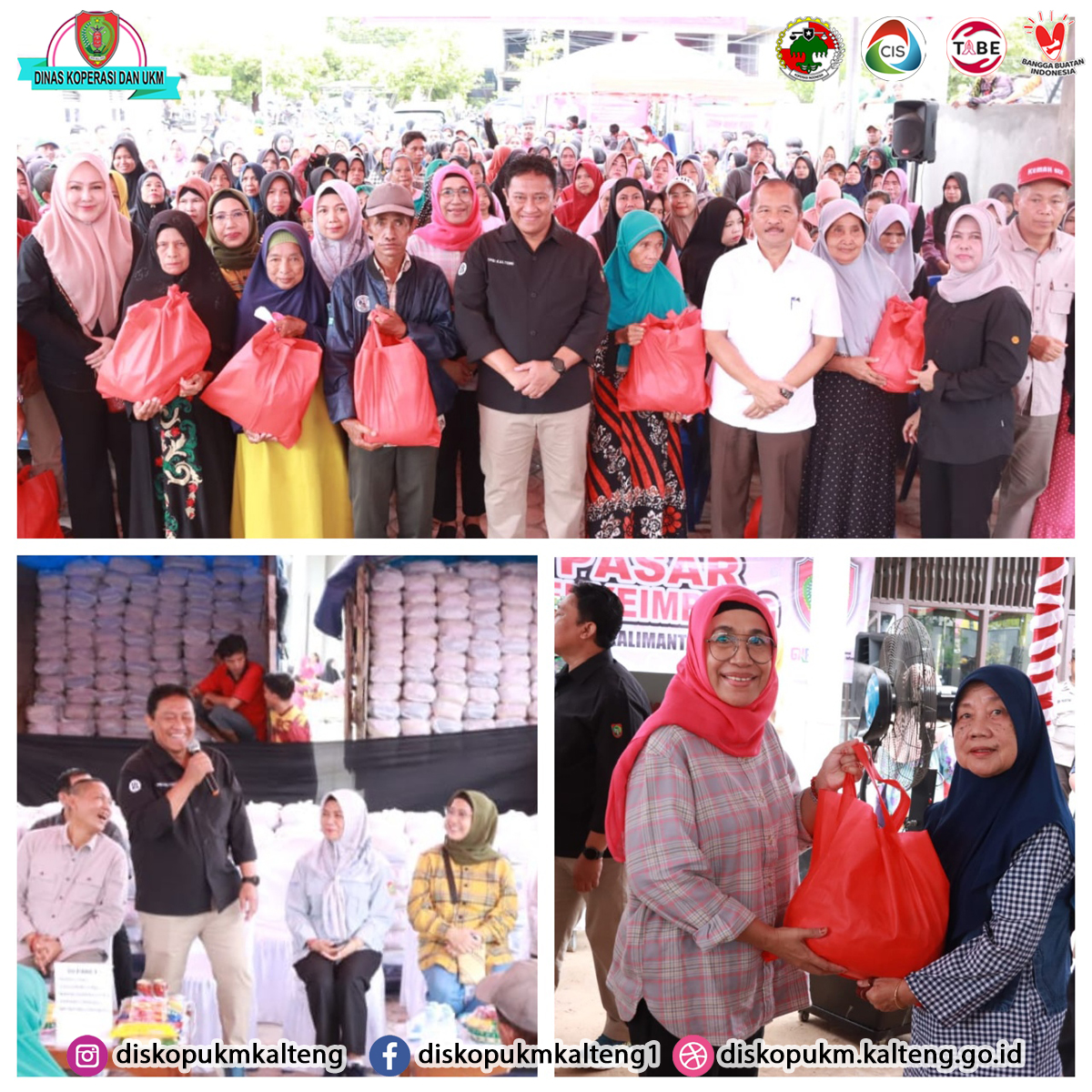 Wakil Gubernur Kalimantan Tengah membuka Pasar Penyeimbang di sejumlah titik lokasi di Palangka Raya