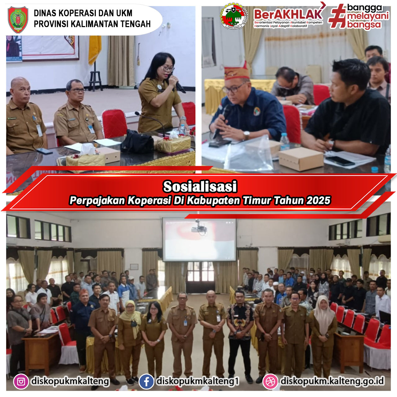 Sosialisasi Perpajakan Koperasi Di Kabupaten Kotawaringin Timur Tahun 2025