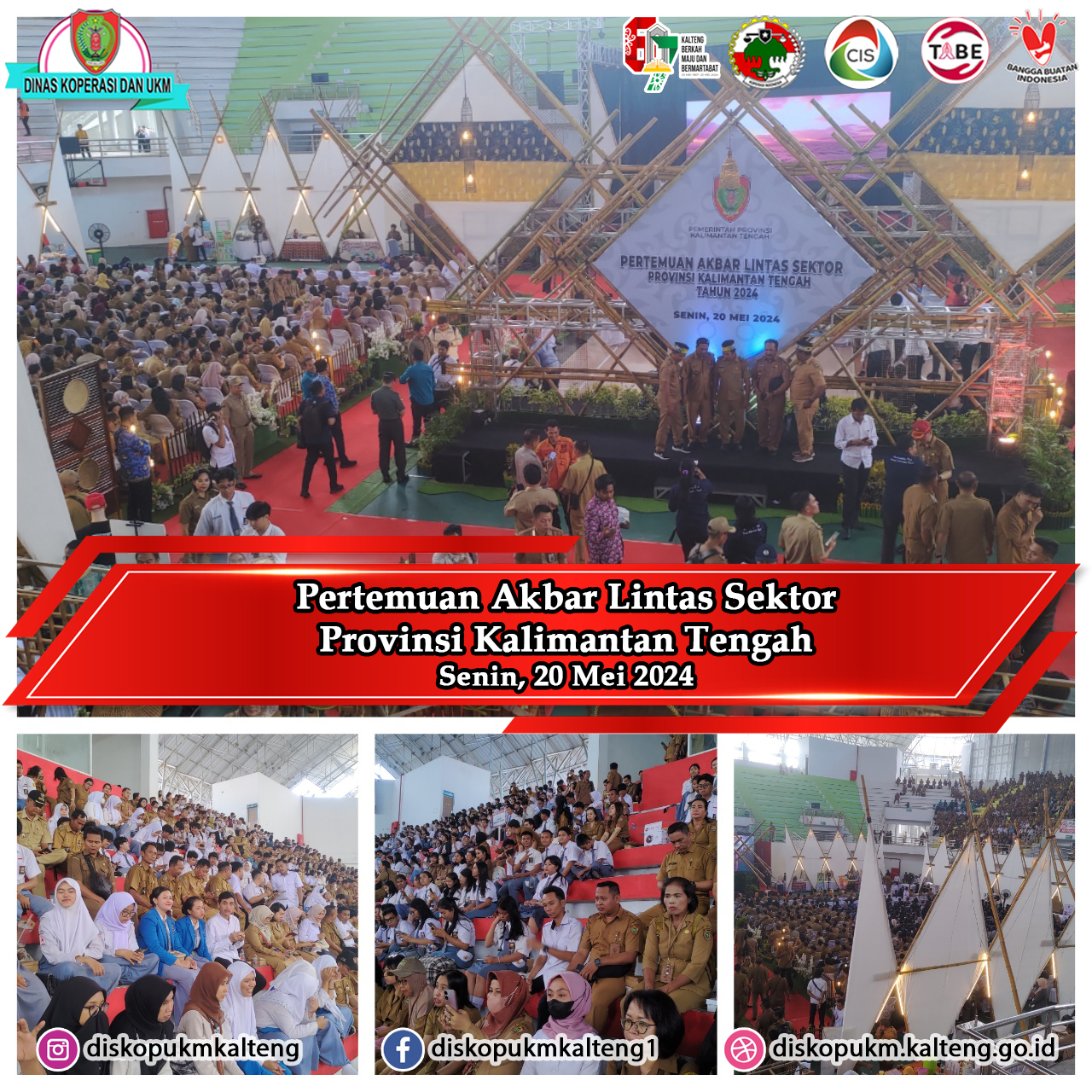Pertemuan Akbar Lintas Sektor Provinsi Kalimantan Tengah
