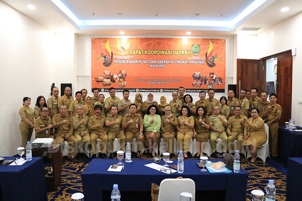 Rakor Perencanaan Pusat dan Daerah di tingkat Provinsi Tahun 2019