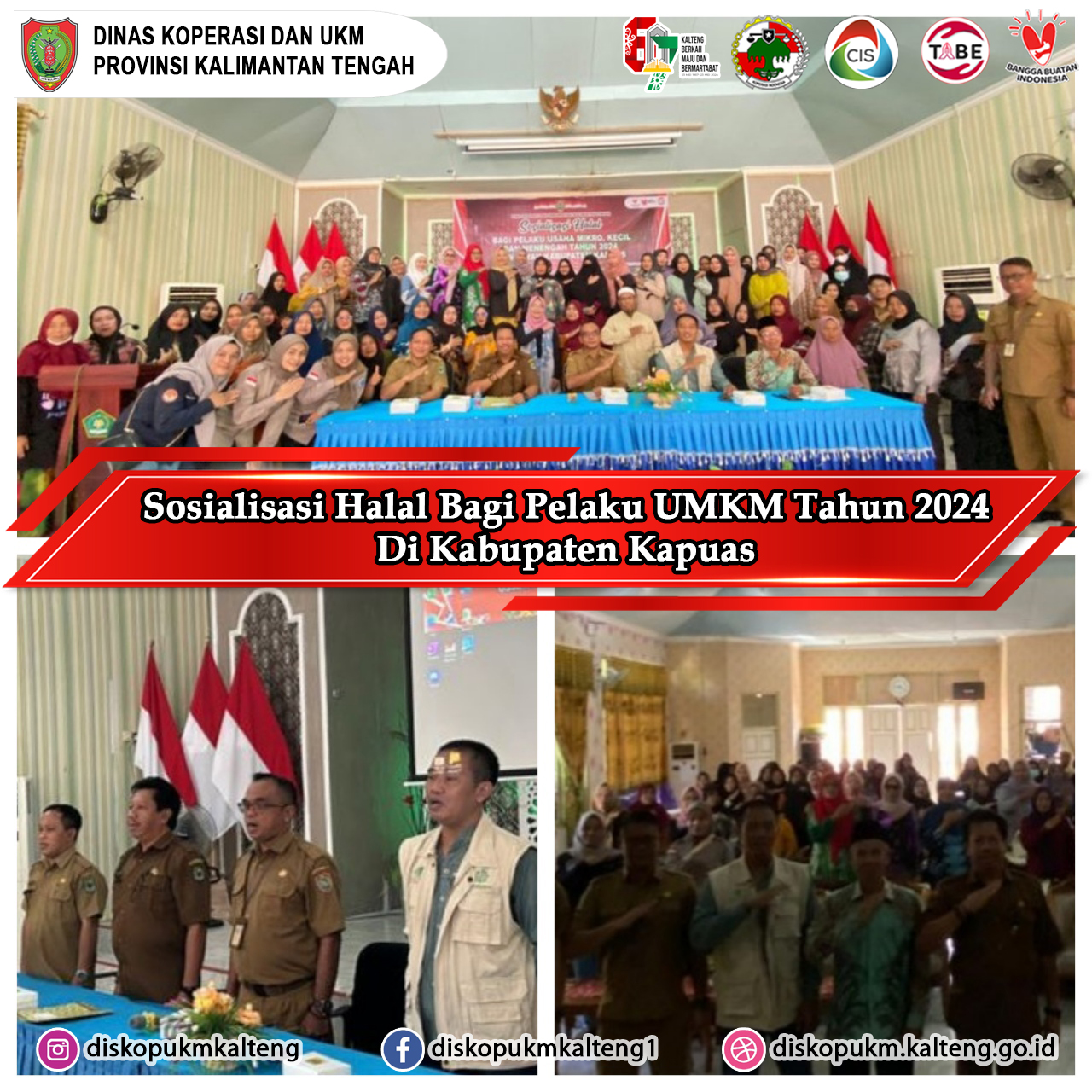 Sosialisasi Halal Bagi Pelaku UMKM di Kabupaten Kapuas