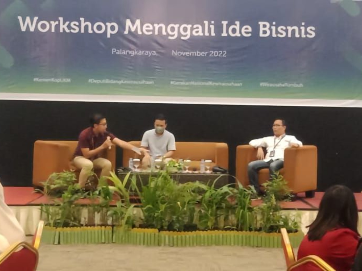 Workshop Menggali Ide Bisnis bagi Wirausaha Pemula, Masyarakat dan Mahasiswa