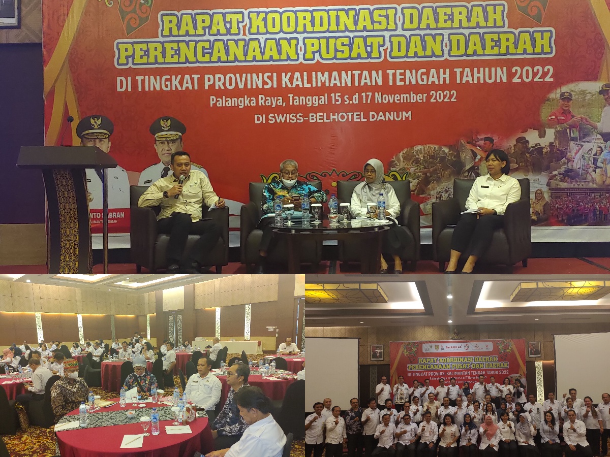 RAKORDA Perencanaan Pusat dan Daerah Tk. Provinsi Kalteng Tahun 2022