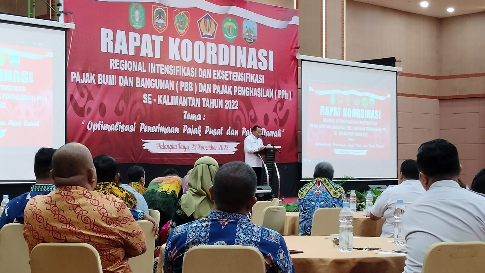 Rapat Koordinasi Regional Intensifikasi dan Ekstensifikasi Pajak Bumi dan Bangunan (PBB) dan Pajak Penghasilan (PPh) se Kalimantan Tengah Tahun 2022