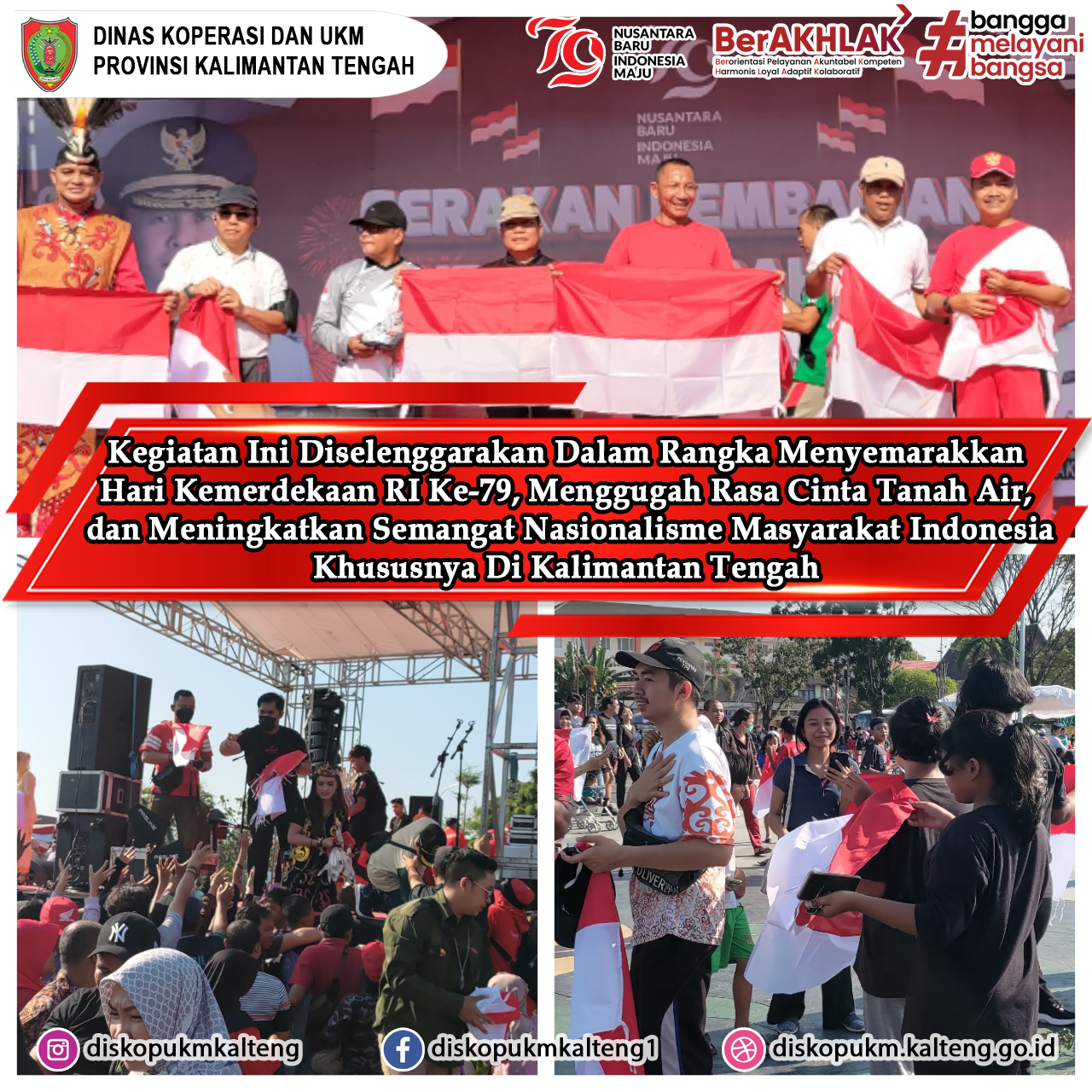 Gerakan Pembagian Bendera Merah Putih 1